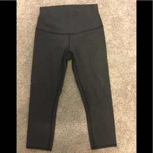Lululemon charcoal grey leggings